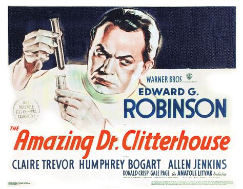 The Amazing Dr. Clitterhouse - A Mysterious Medical Drama With Stellar Performance By Warner Baxter!